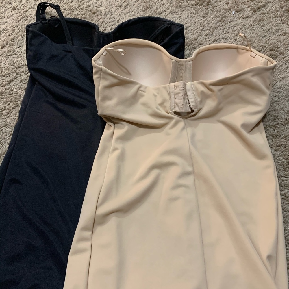 Spanx style Maidenform push-up bra slip bundle